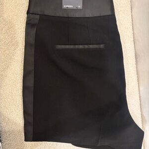 Express Black Shorts with Modern Design